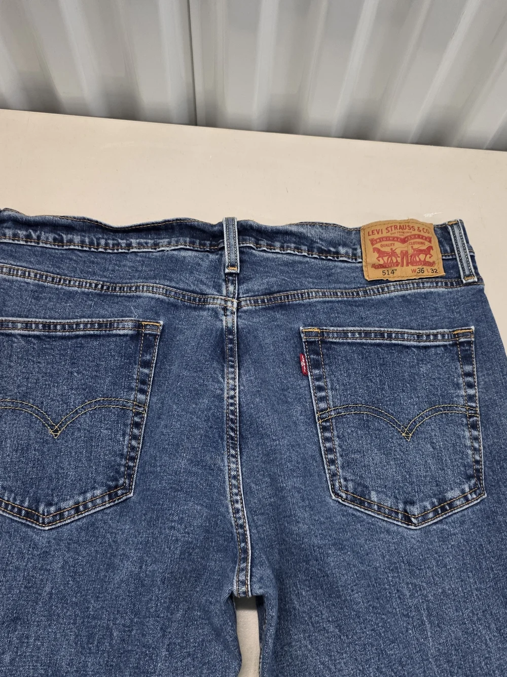 Levi's 514 Straight Leg Jeans Men's Size 36x32